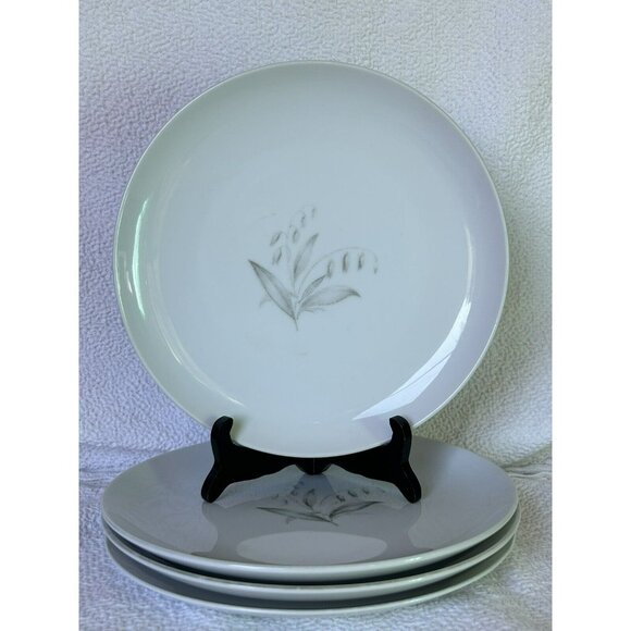 Set of 4 Vintage 1961 Kaysons China Dinner Plates Golden Rhapsody 10 in Japan - Picture 1 of 9